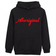 Aboriginal Hoodie Black/Red